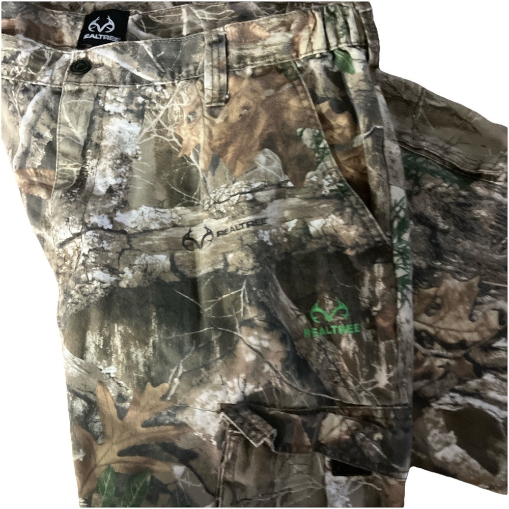 RealTree Xtra Woodland Camouflage Pants Men XL (40-42) Cargo (Lot of 2) - Picture 8 of 10